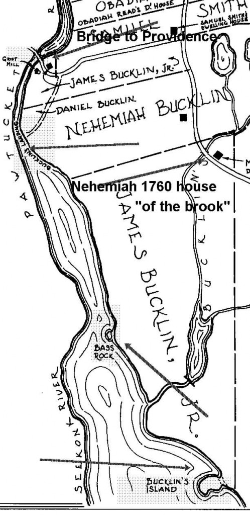 Bucklin Land 1755