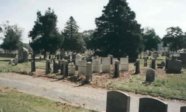 Bucklin Family Graves After Cleanup