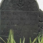 Barak Bucklin Grave d. 11 Jan 1739/1740