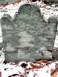 Sally Bucklin's Gravestone