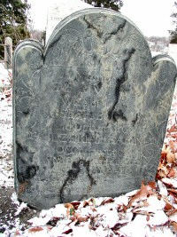 Zerviah Bucklin's Gravestone