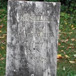 Gravestone of Hepzibah, wife of John Bucklin