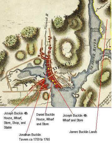 Map of Rhode Island 1777