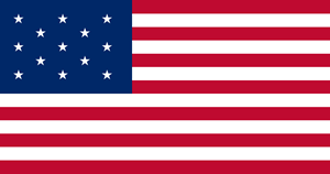 First Official U.S. Flag