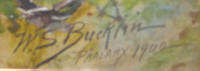 William Savery Bucklin's Signature